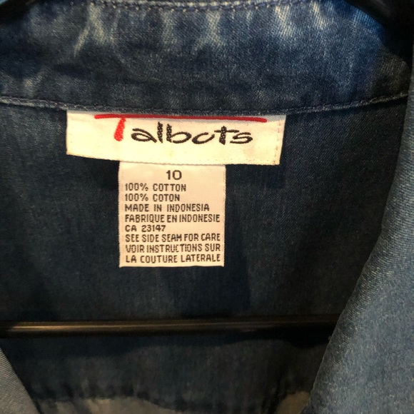 Midi adjustable Jean midi dress 10 M - Picture 5 of 5